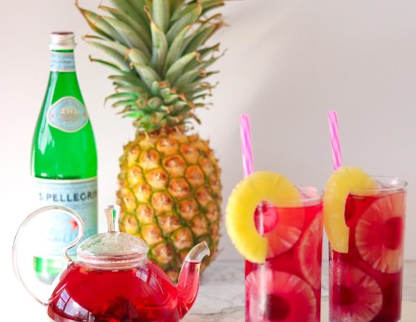  Sparkling Pineapple Hibiscus Spritzer Recipe